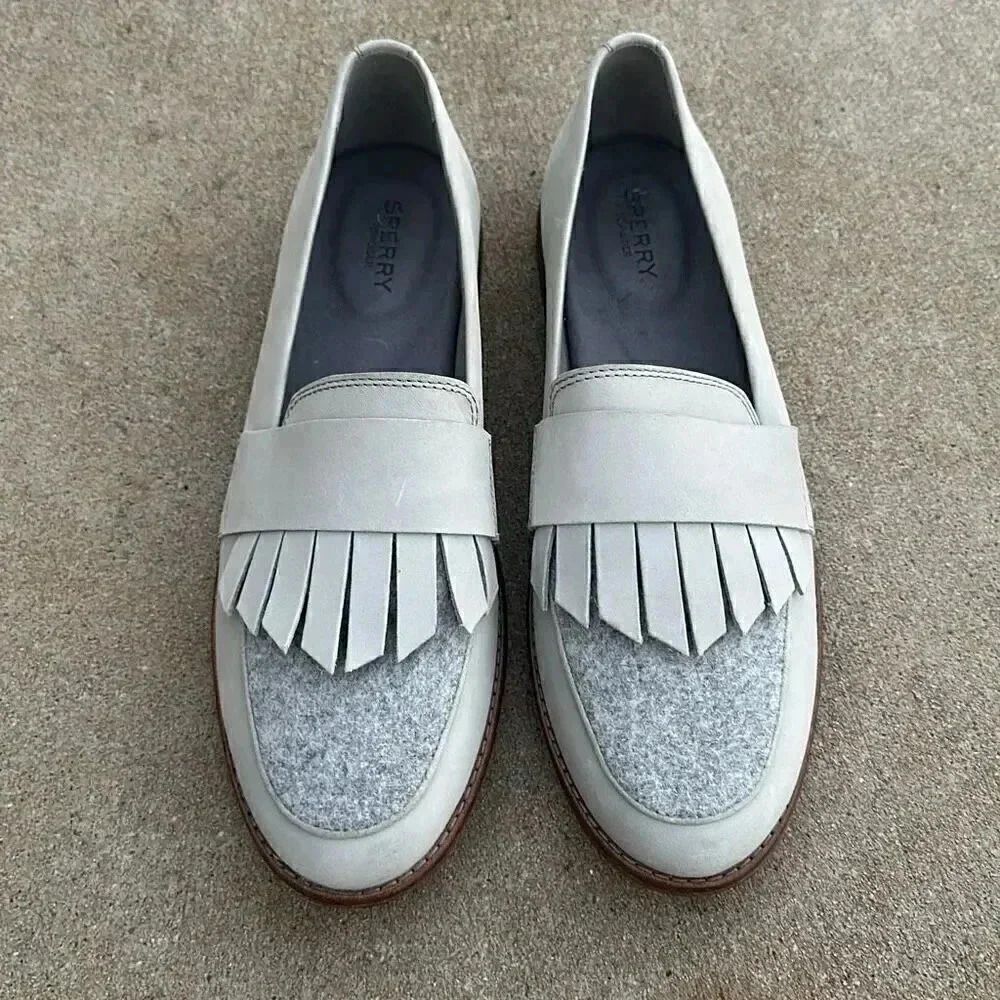 Sperry Seasport Wool Tassel Loafer Women’s Size 11